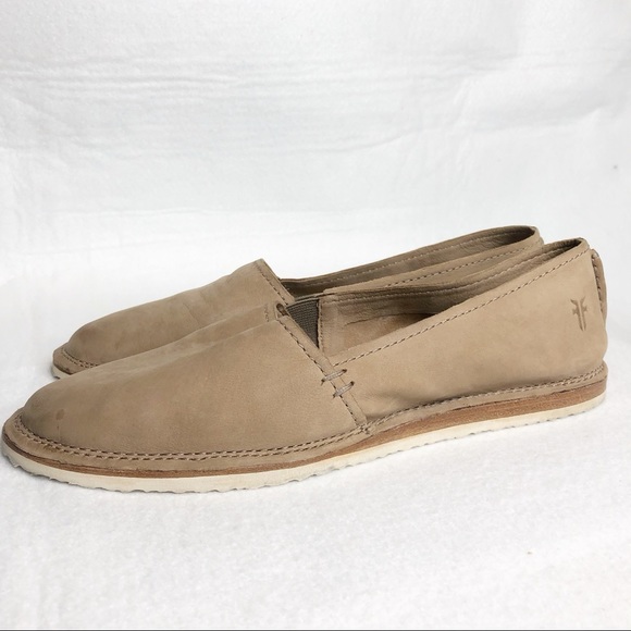 FRYE Milly A-Line Tan Flats - Picture 2 of 8